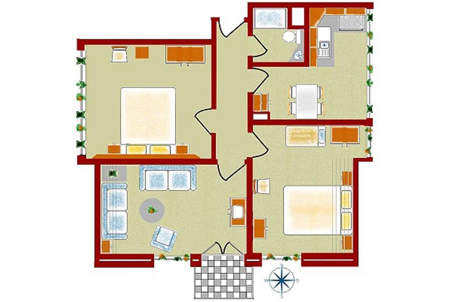 Ferienwohnung Strandflieder Norderney Exterior foto